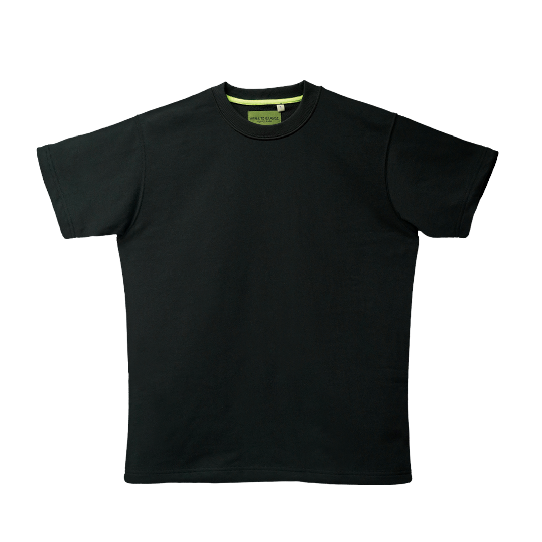 Tee | BLK Terry C&S w/ Rubber Label