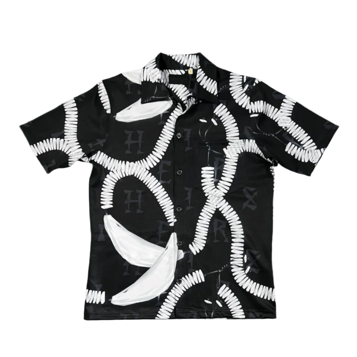 Black Sinahi S/S Button-up