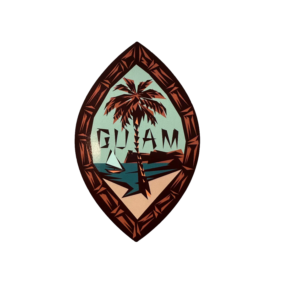 Sticker | LARGE Guam Seal