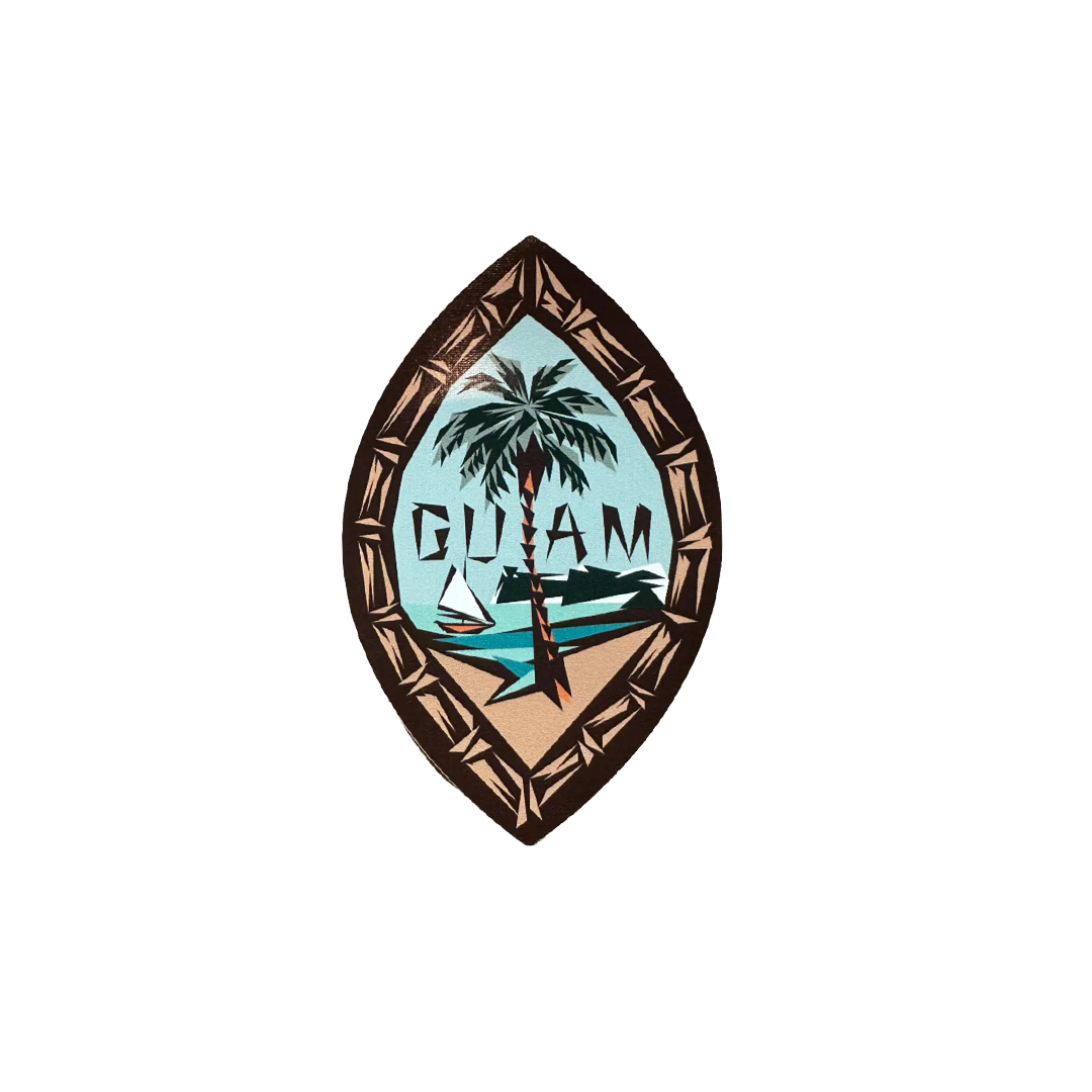 Sticker | SMALL Guam Seal