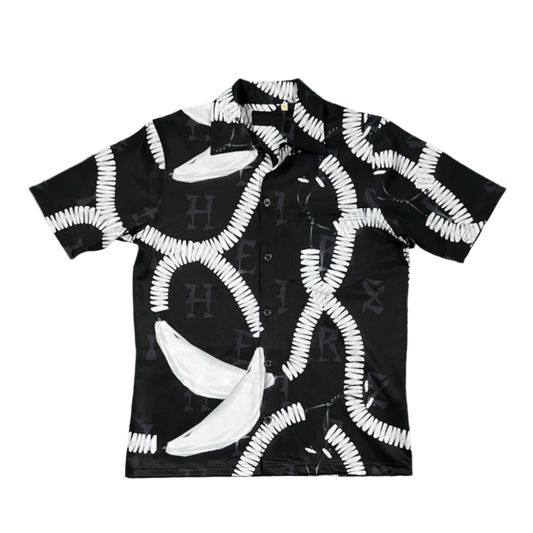 Black Sinahi S/S Button-up